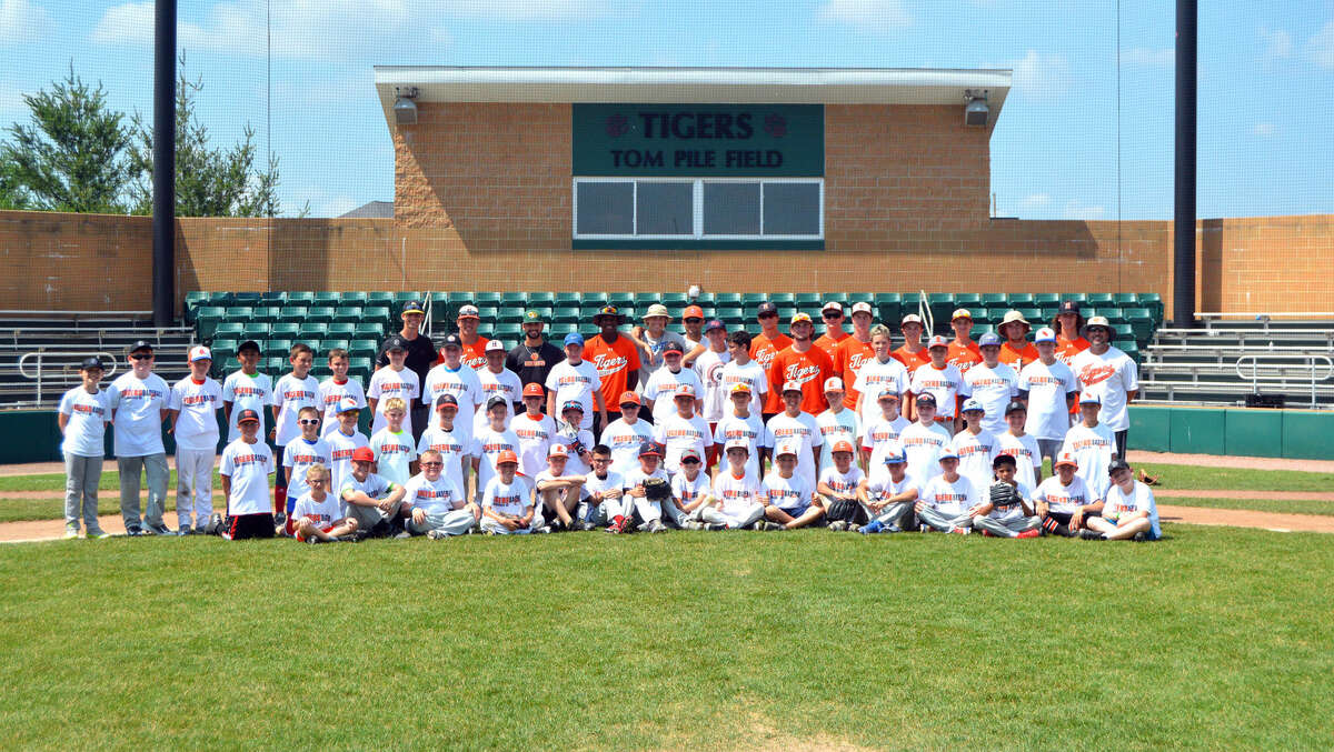 BASEBALL Tiger summer camp has strong turnout