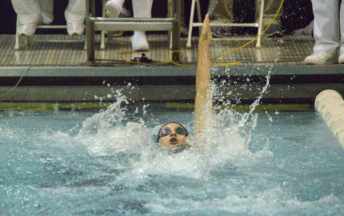 Girls Swimming Mvp Grinter Brought Home 2 Medals