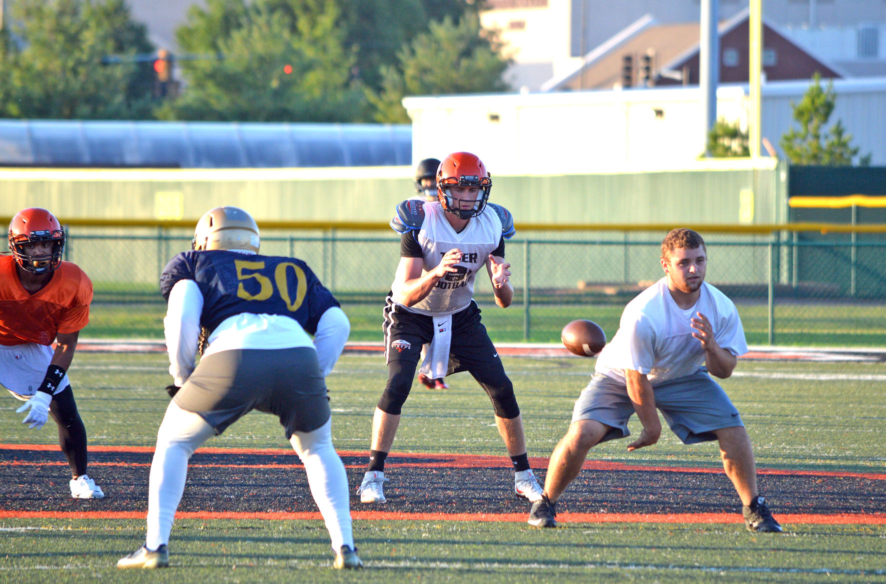 Football Seven On Seven Is Learning Tool For Tigers The