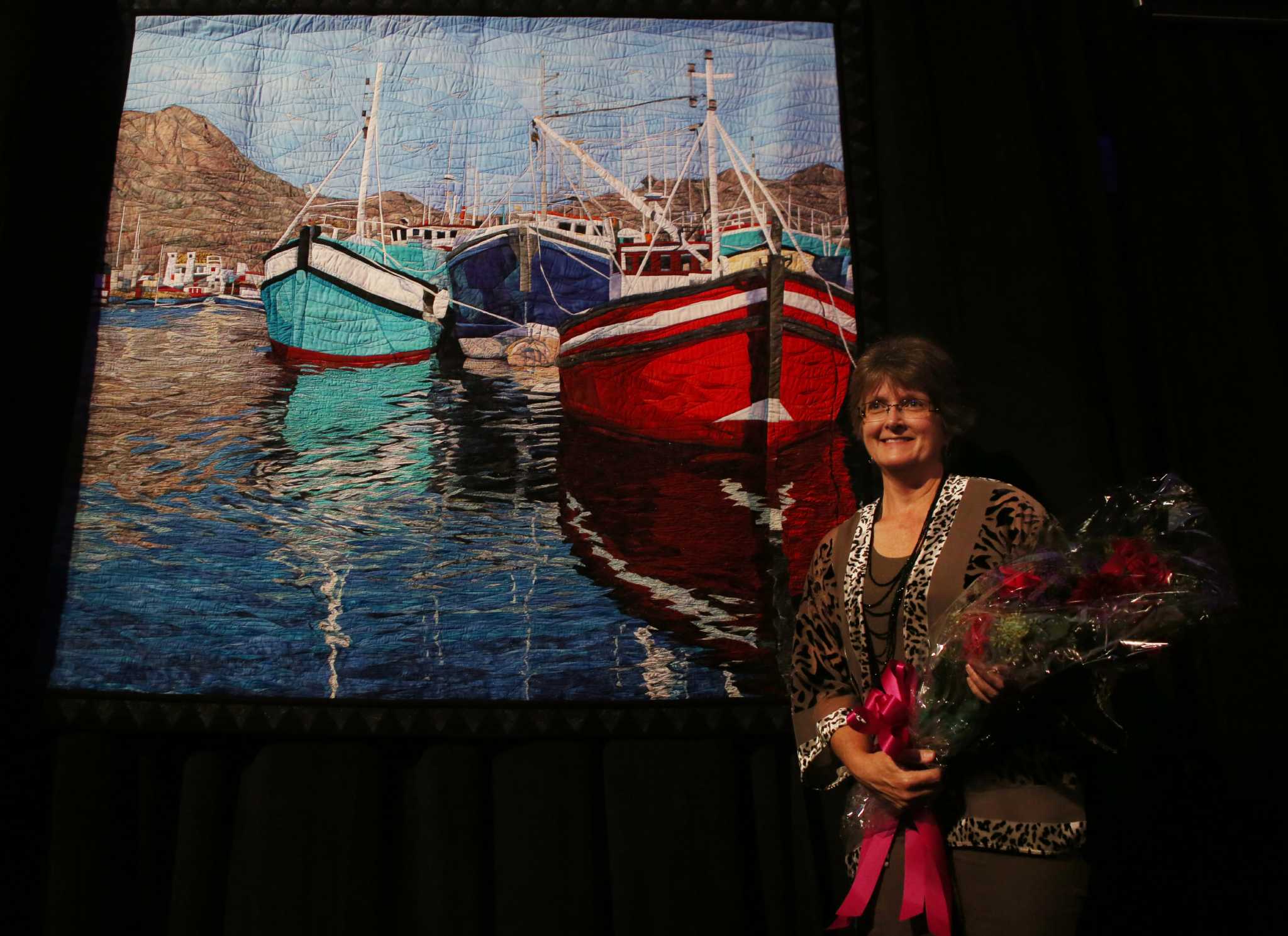 Dickinson woman wins Best of Show at Quilt Festival for the third time
