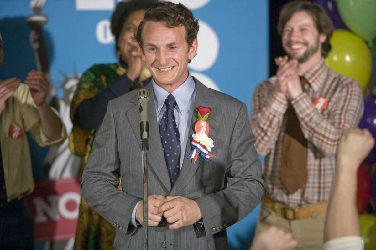 "Milk" (2008) The film, which follows the life of California's first openly gay elected official Harvey Milk, was filmed in San Francisco and features City Hall and scenes of the Castro Theatre.  Source: DataSF