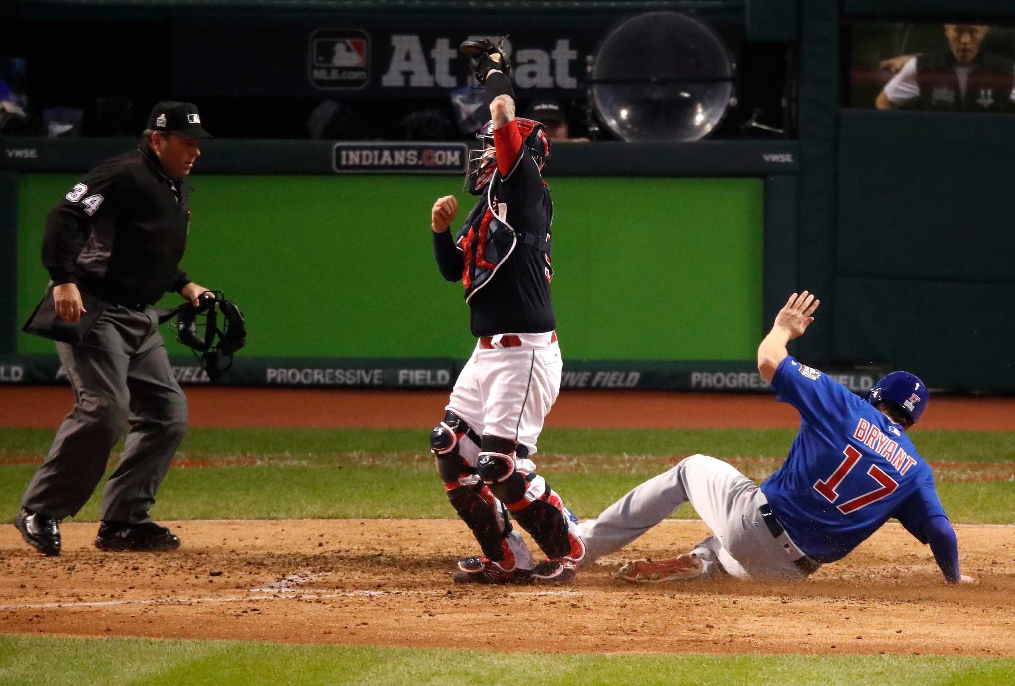 Anthony Rizzo and Kris Bryant by Gregory Shamus