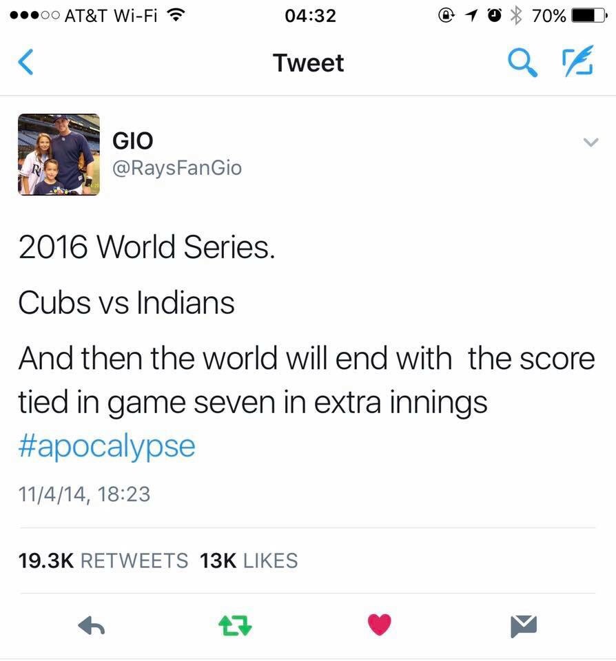 Chicago Cubs World Series memes toast Game 7 win, curse's end