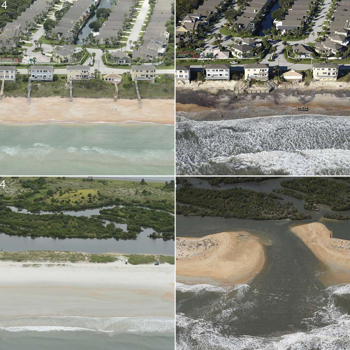 Before And After What A Category 5 Hurricane Can Do To A Beach