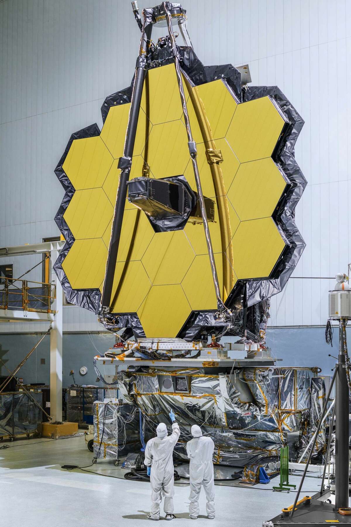 The largest and most powerful telescope to ever be launched into space, NASA's James Webb Telescope, is nearly ready to blast off.