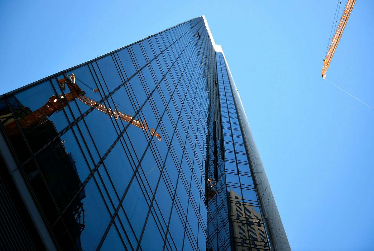 Millennium Tower on Friday, July 29, 2016 in San Francisco, California. The tower is currently facing structural issues causing a lean.