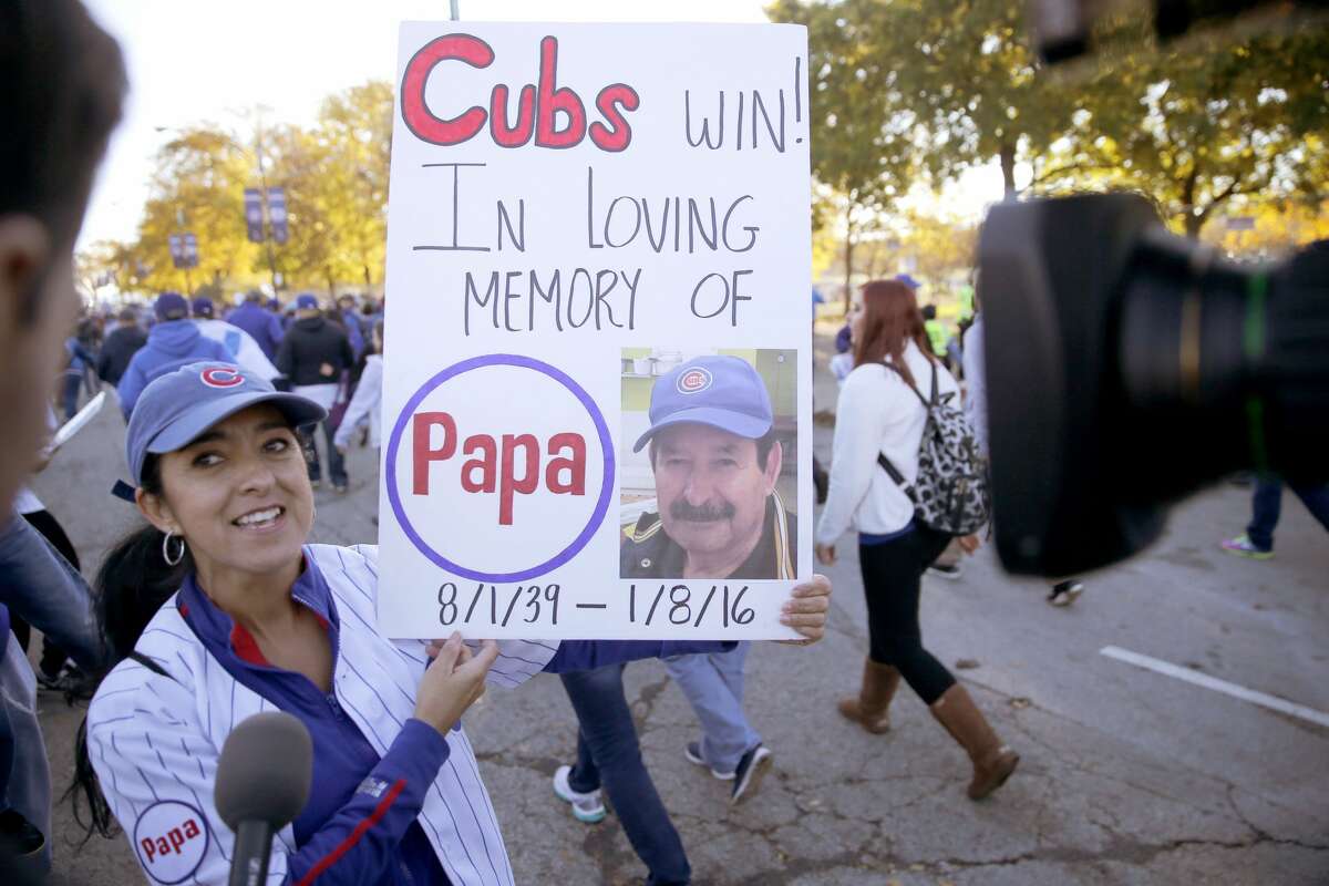 APphoto_World Series Cubs Parade Baseball