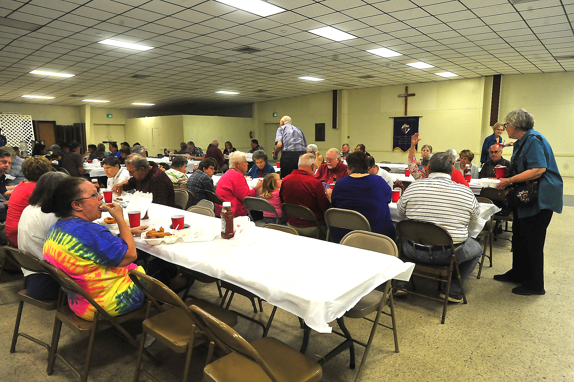 Knights of Columbus hold monthly fish dinner benefit Friday