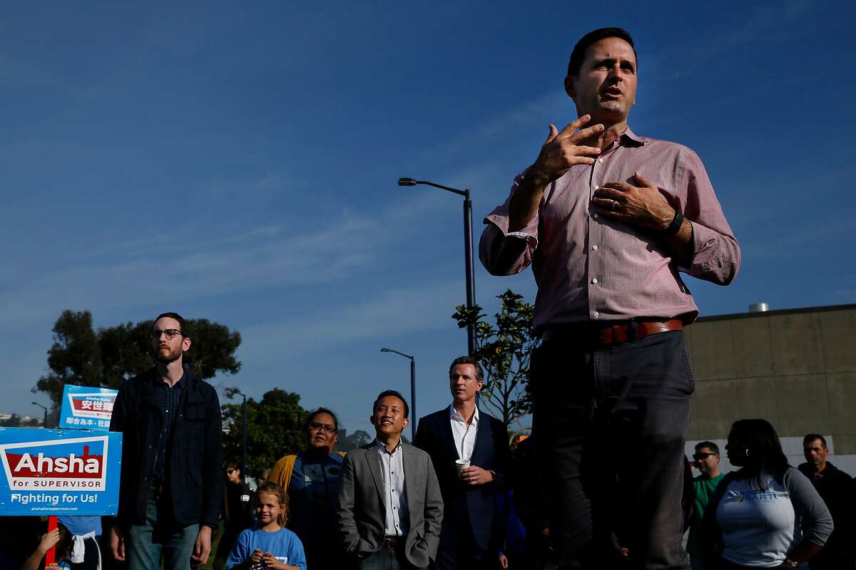 Ahsha Safai?’, candidate for supervisor in District 11, speaks to supporters during a get-out-the-vote rally at Balboa Park on Saturday, Nov. 5, 2016 in San Francisco, Calif.