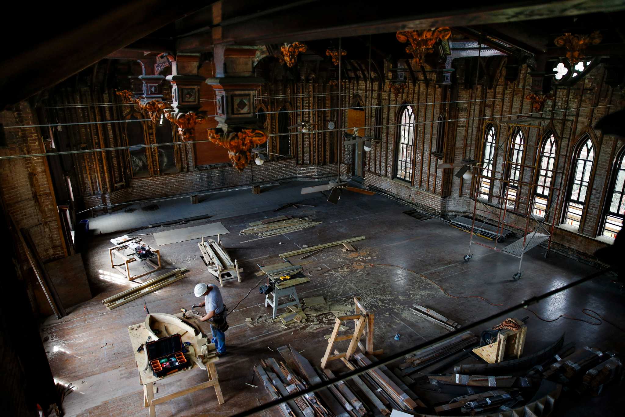 In Galveston, restoration begins on a 134-year-old chapel as tough as ...