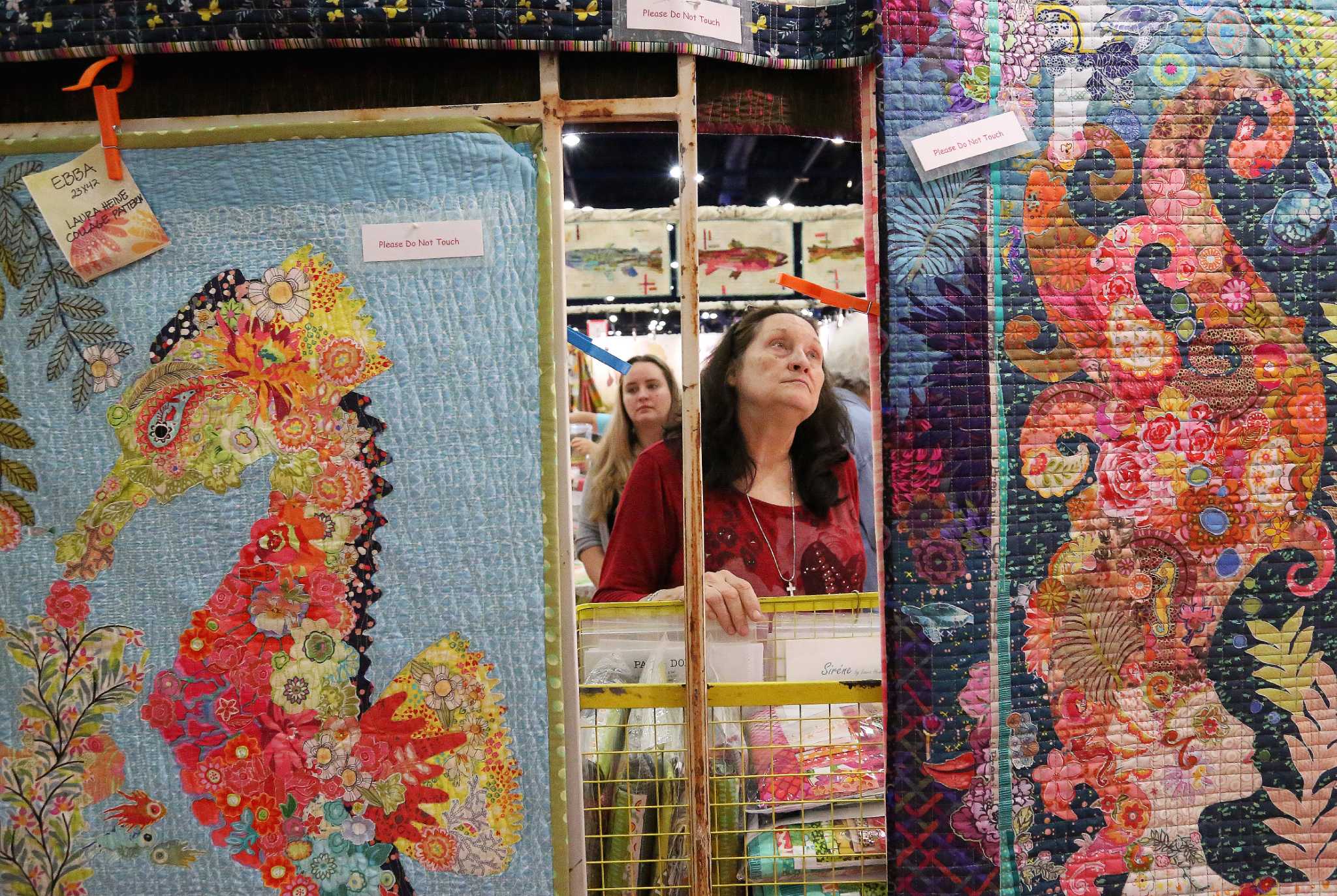 Local champion reigns over world's largest quilt show