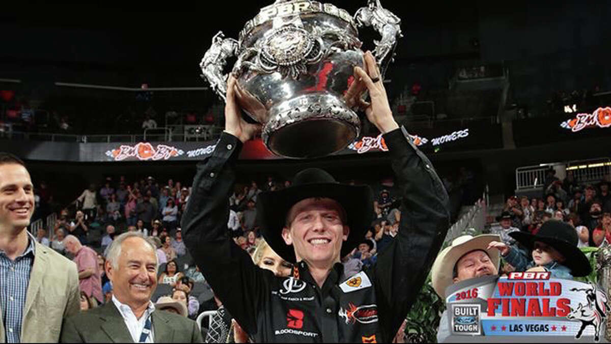 Southeast Texas' Cooper Davis was named the 2016 PBR (Professional Bull Riders) World Champion on at the World Finals on Sunday in Las Vegas. (Photo provided by PBR)