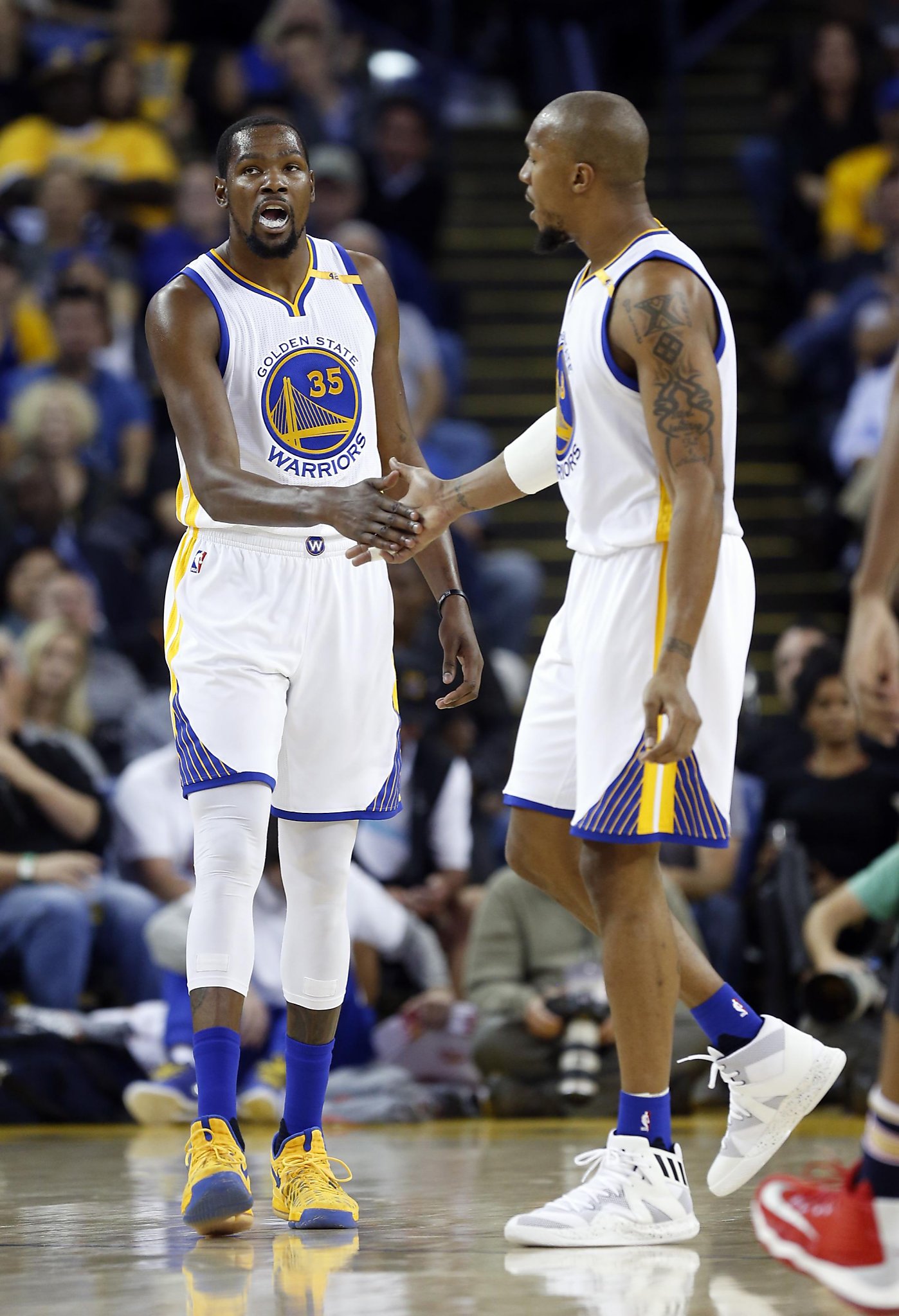 David West believes Kevin Durant will re-sign with the Warriors in 2019