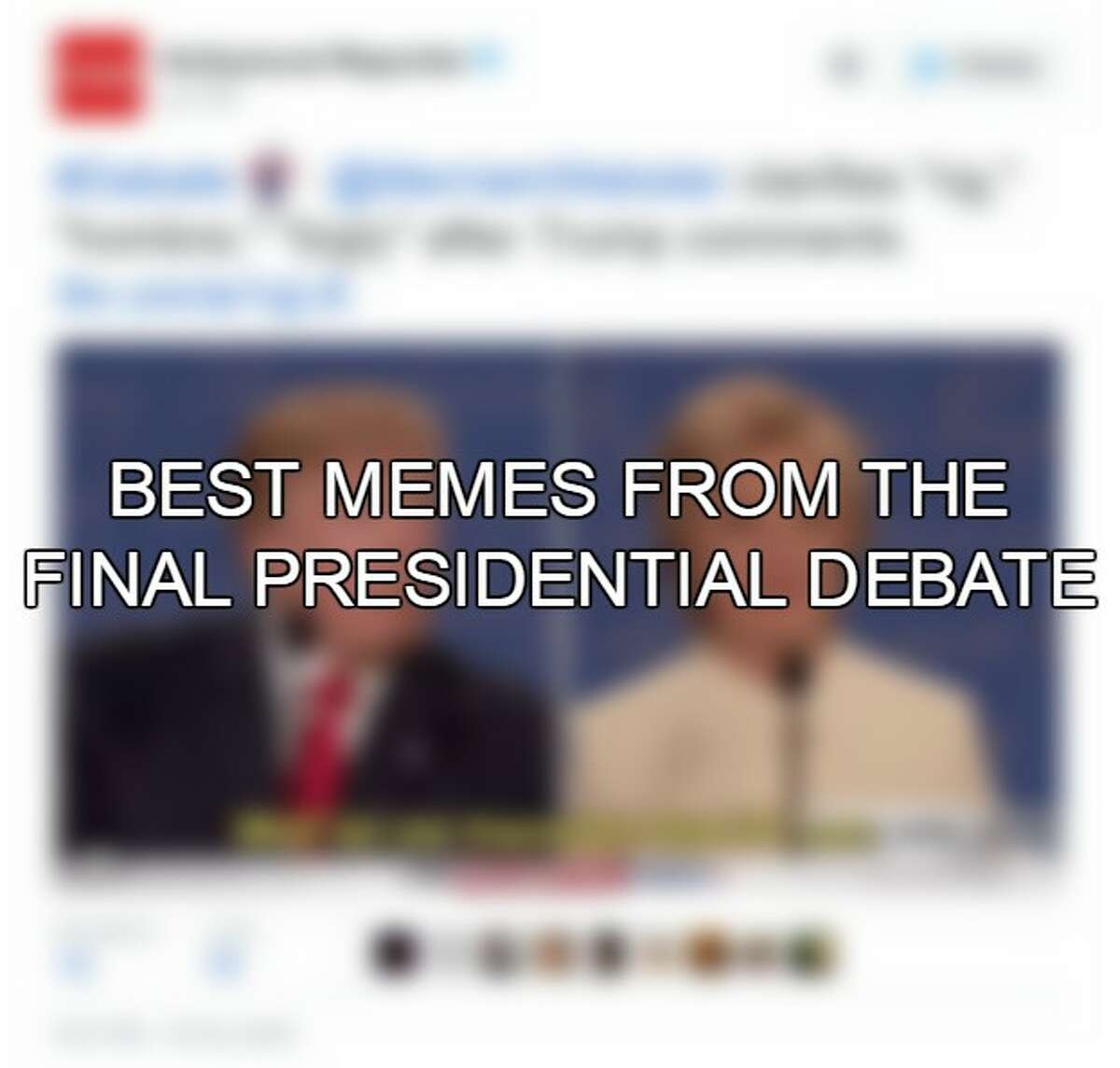 Internet Reacts To Final Presidential Debate With Hilarious Memes 0524