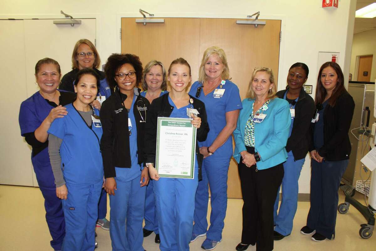 Nurses honored with DAISY Awards at Houston Methodist San