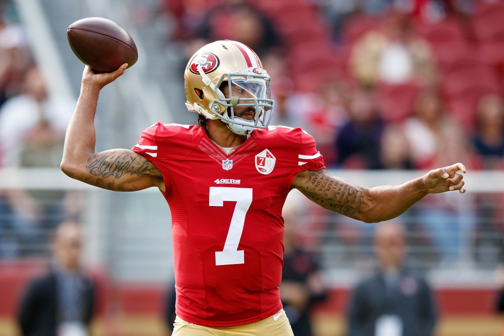 Colin Kaepernick redeems himself as 49ers beat Saints in OT