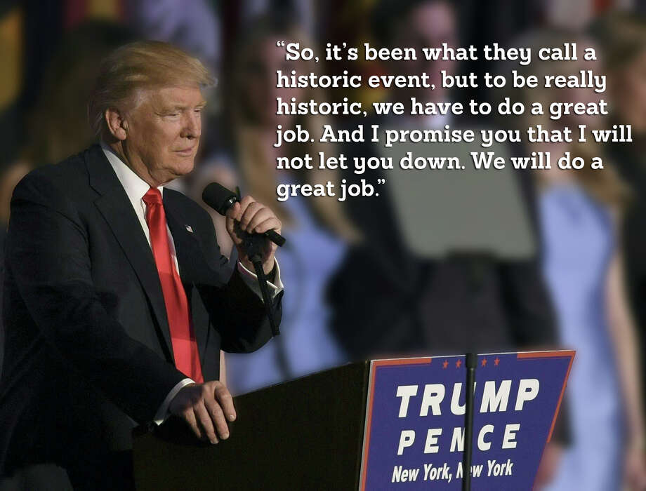 10 Best Quotes From President Elect Donald Trump S Victory Speech San Antonio Express News