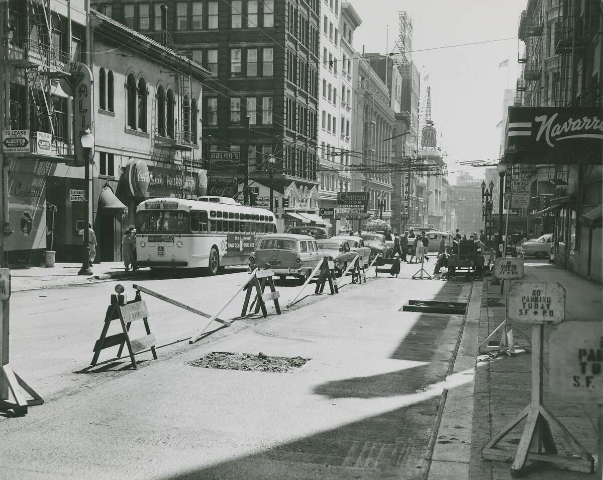 Post-war San Francisco under construction - from unseen Chronicle archives