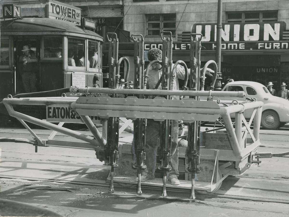 Postwar San Francisco under construction from unseen Chronicle archives