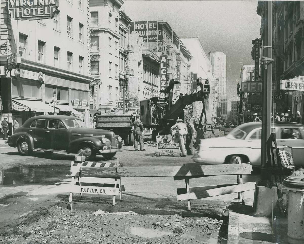 Post War San Francisco Under Construction From Unseen Chronicle Archives