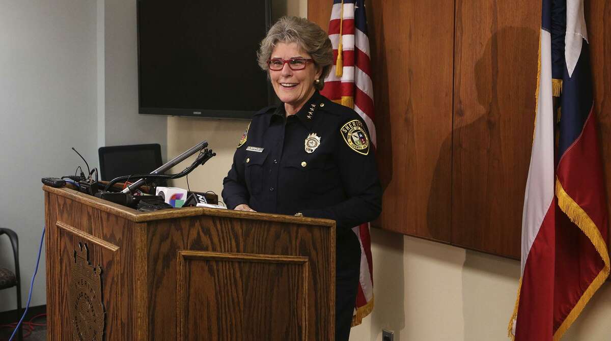 Former Bexar County Sheriff Susan Pamerleau, seen in 2016, would be the first woman to run the marshals service in the Western district, which was created 173 years ago, if confirmed by the Senate.