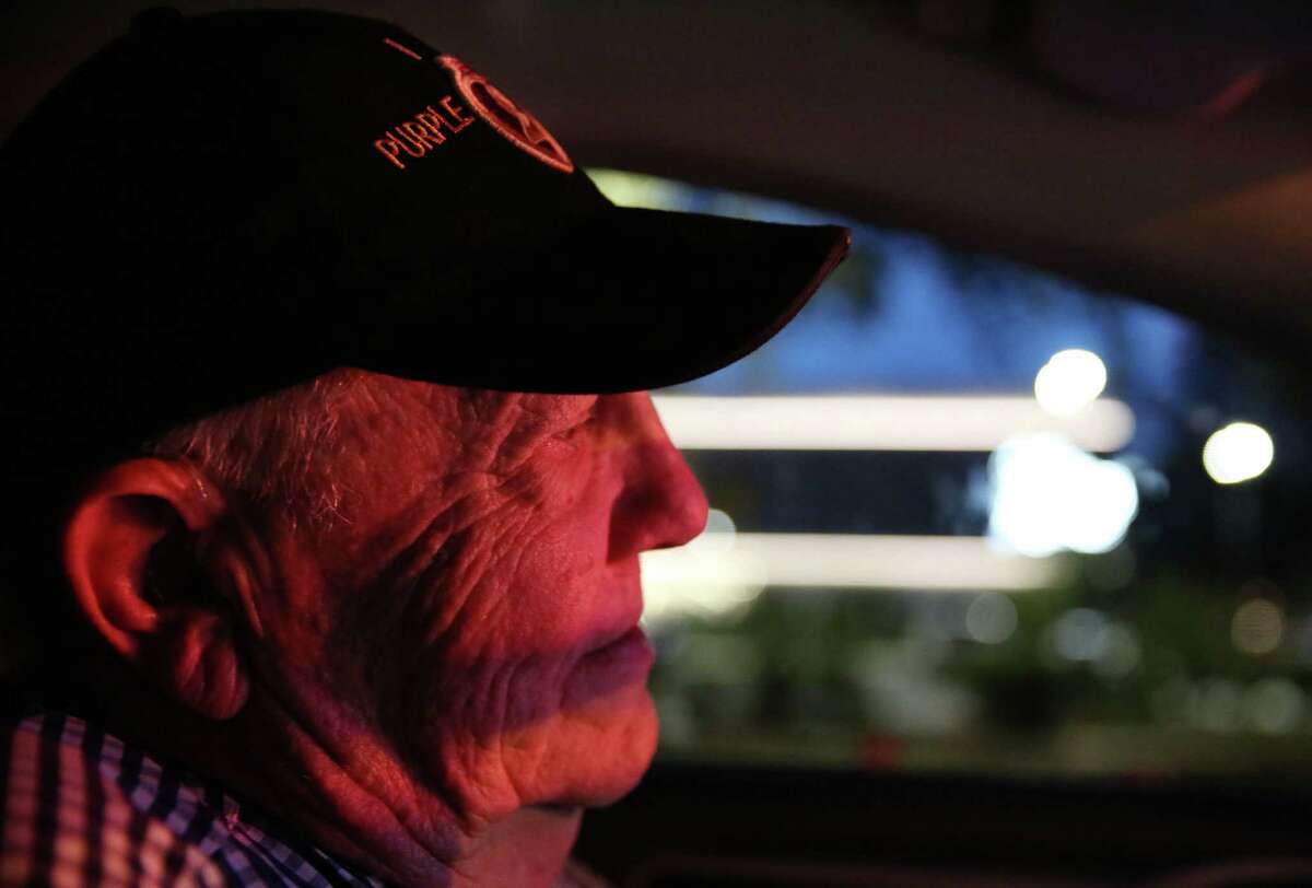 Uber driver David Arnspiger, an 88-year-old Korean War veteran, takes a customer from the Loop to Tomball Thursday, Nov. 3, 2016, in Houston. Arnspiger drives from 6 a.m. till 7 p.m. or 8 p.m. everyday, seven days a week.