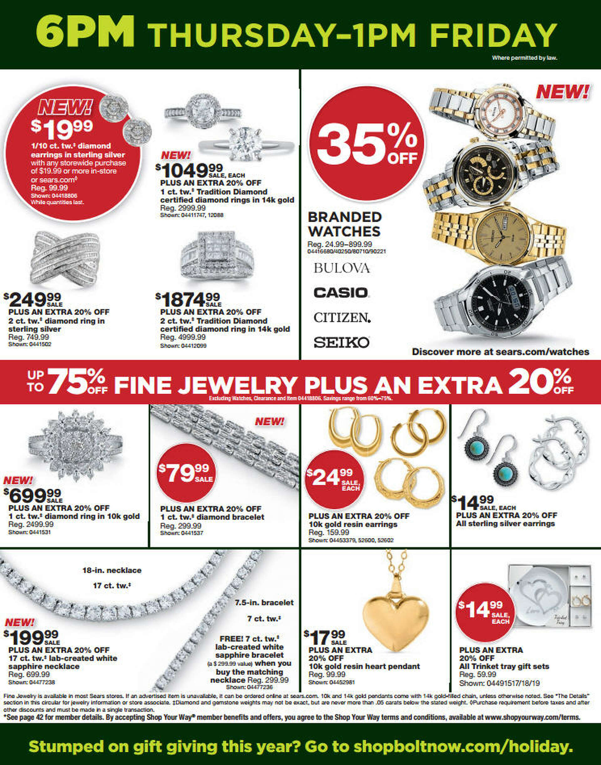 Walmart jewelry black friday sale on sale