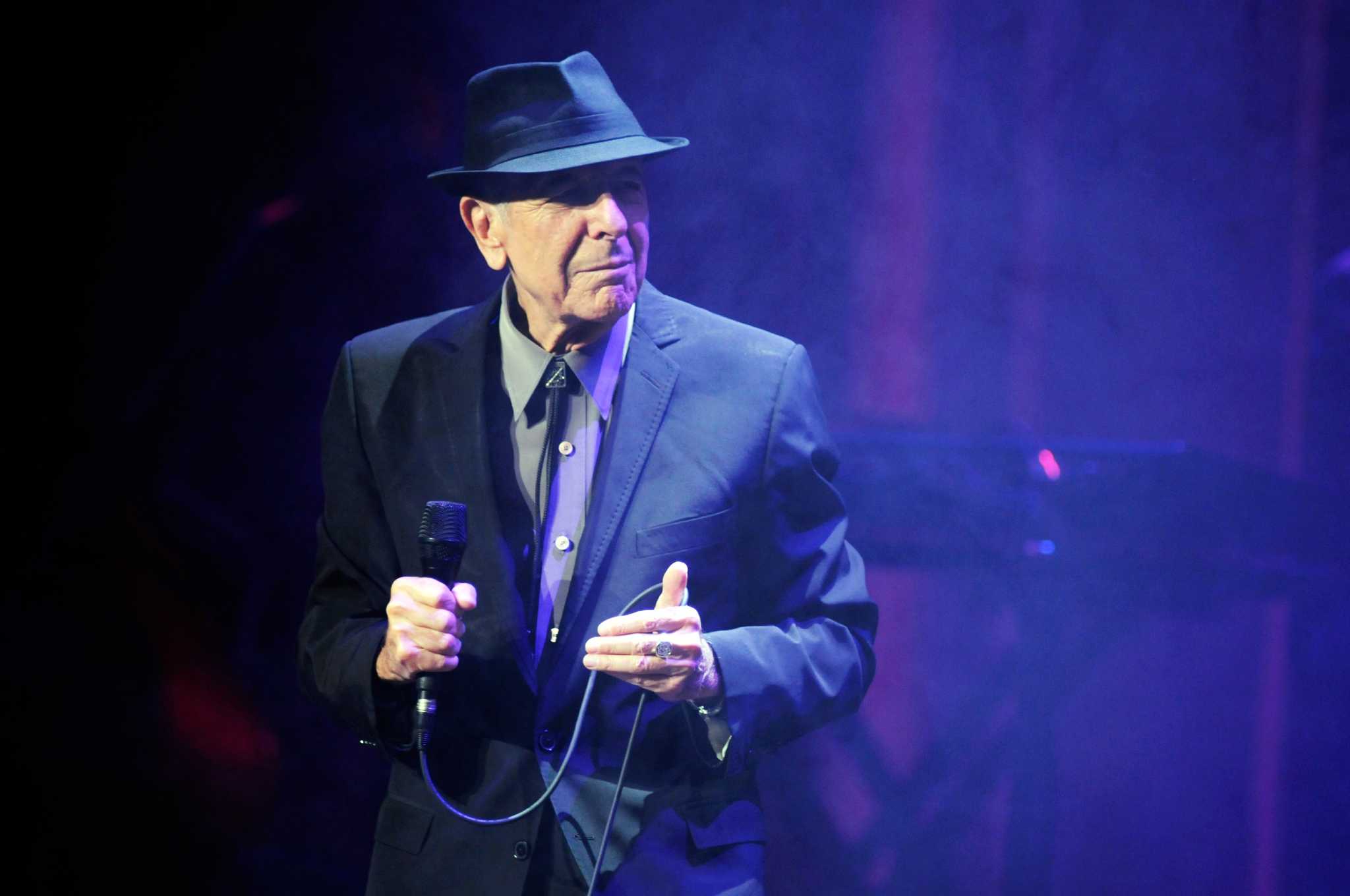 The secret handshake of Leonard Cohen