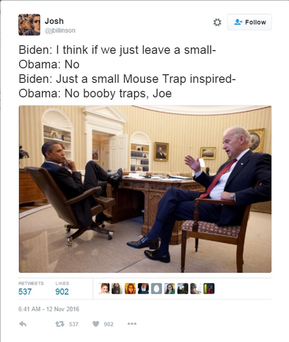 Joe Biden memes are a much needed laugh