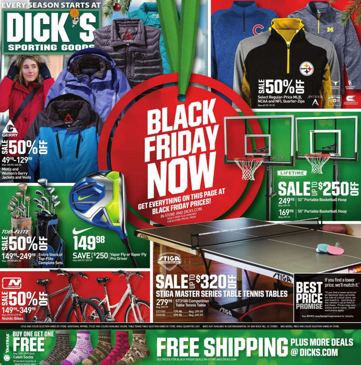 Dick's Sporting Goods' Black Friday 2016 deals you can shop now