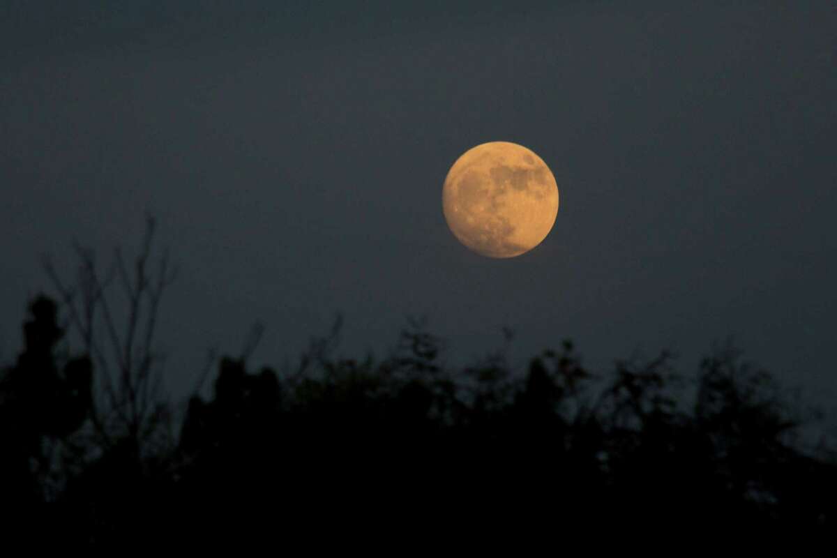 Photos: Super moon lights up Albany's sky