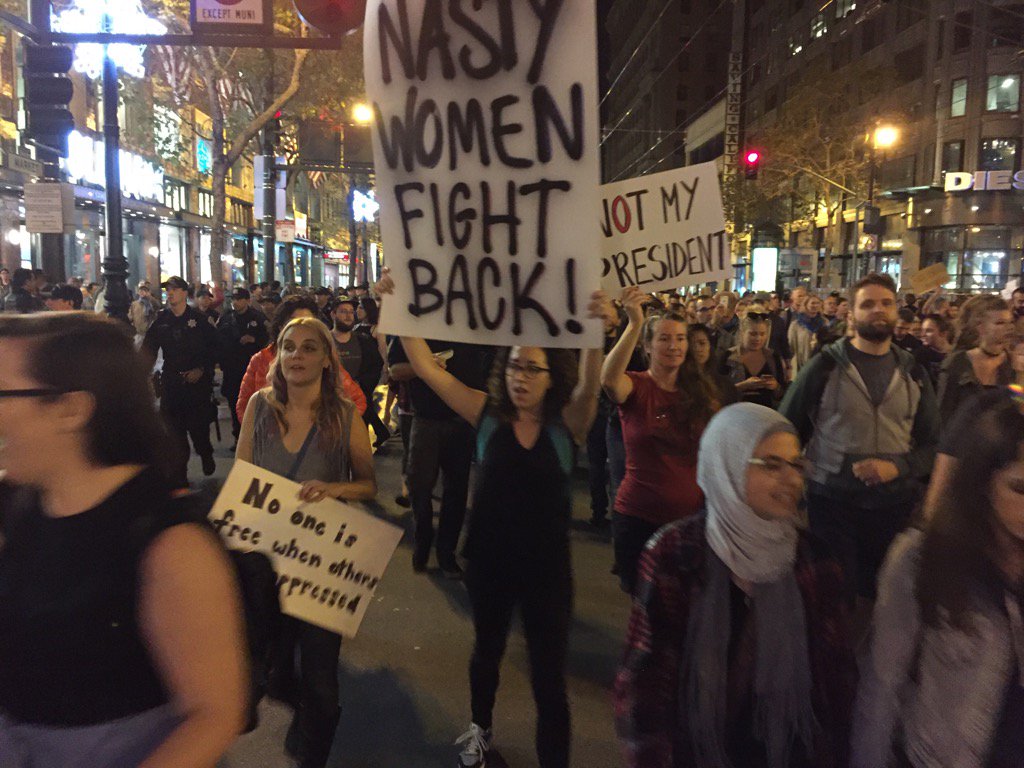 Crowds disrupt traffic in San Francisco following another day of protests