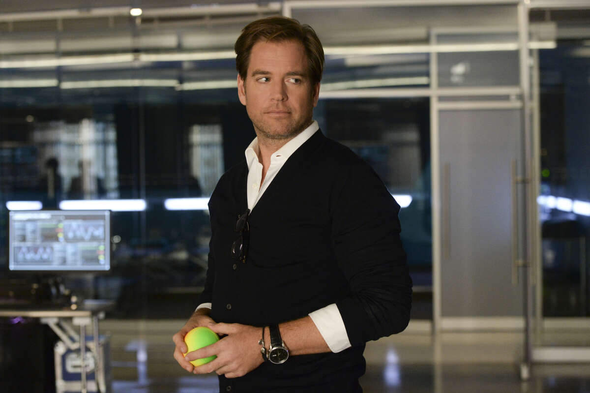 In this image released by CBS, Michael Weatherly portrays Dr. Jason Bull in a scene from "Bull," airing Tuesdays on CBS. ( Jojo Whilden/CBS via AP)