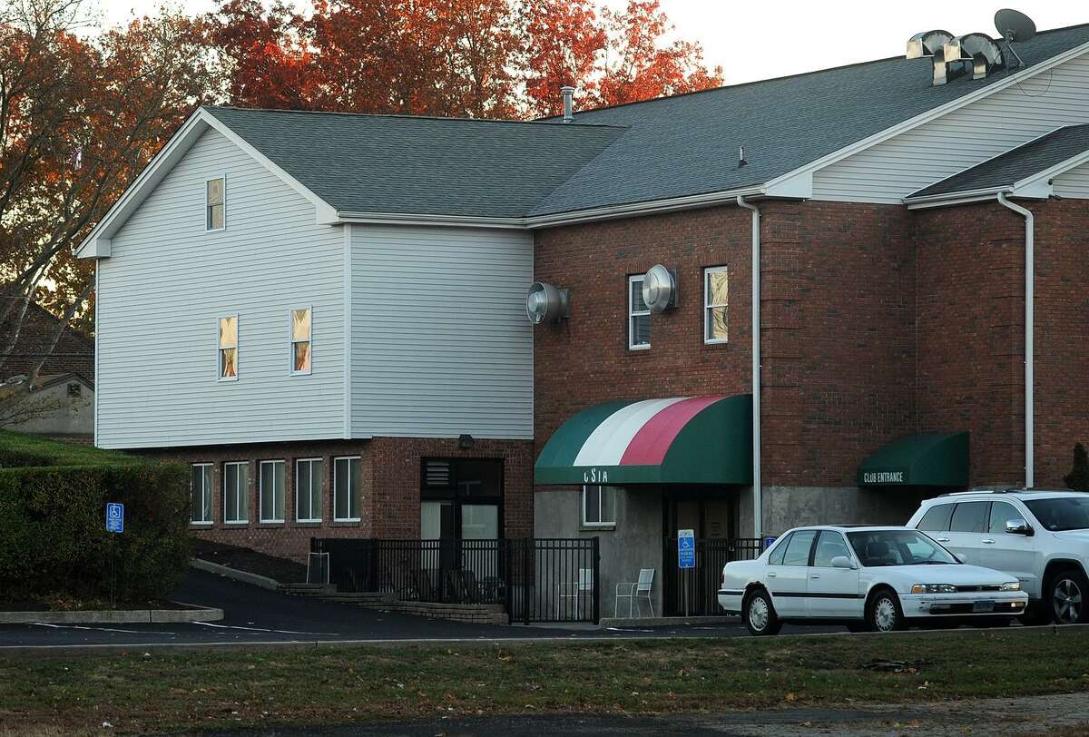 The Circolo Sportivo Italian American Club at 2500 Park Avenue in Bridgeport, Conn. where five people were shot during an altercation on Saturday night.
