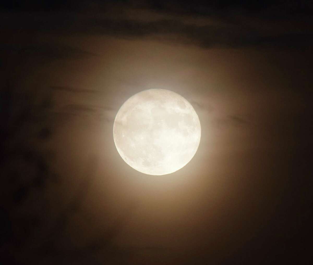 Photos Super moon lights up Albany's sky