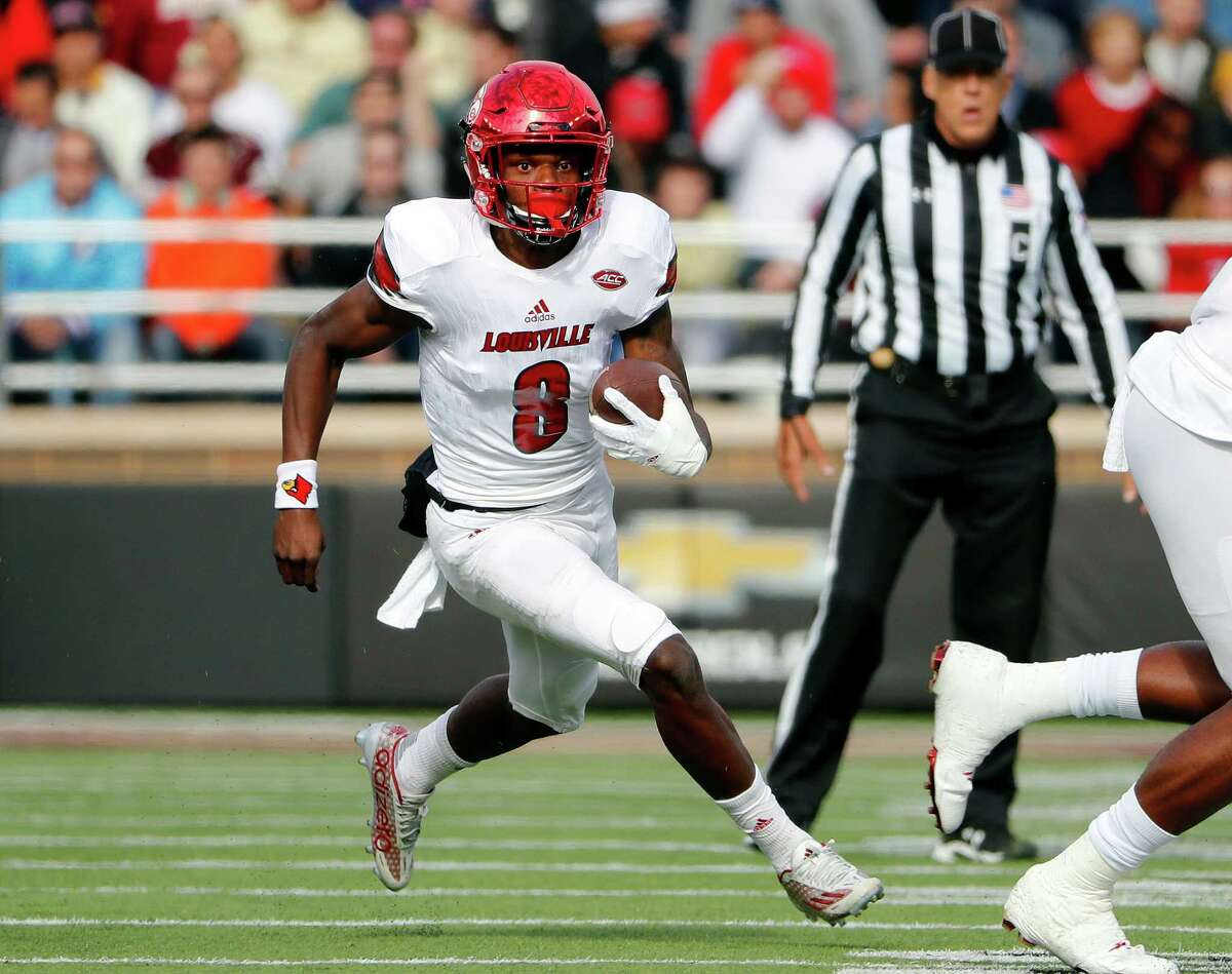 Lamar Jackson Louisville Cardinals Framed 23'' x 27'' 5-Photo