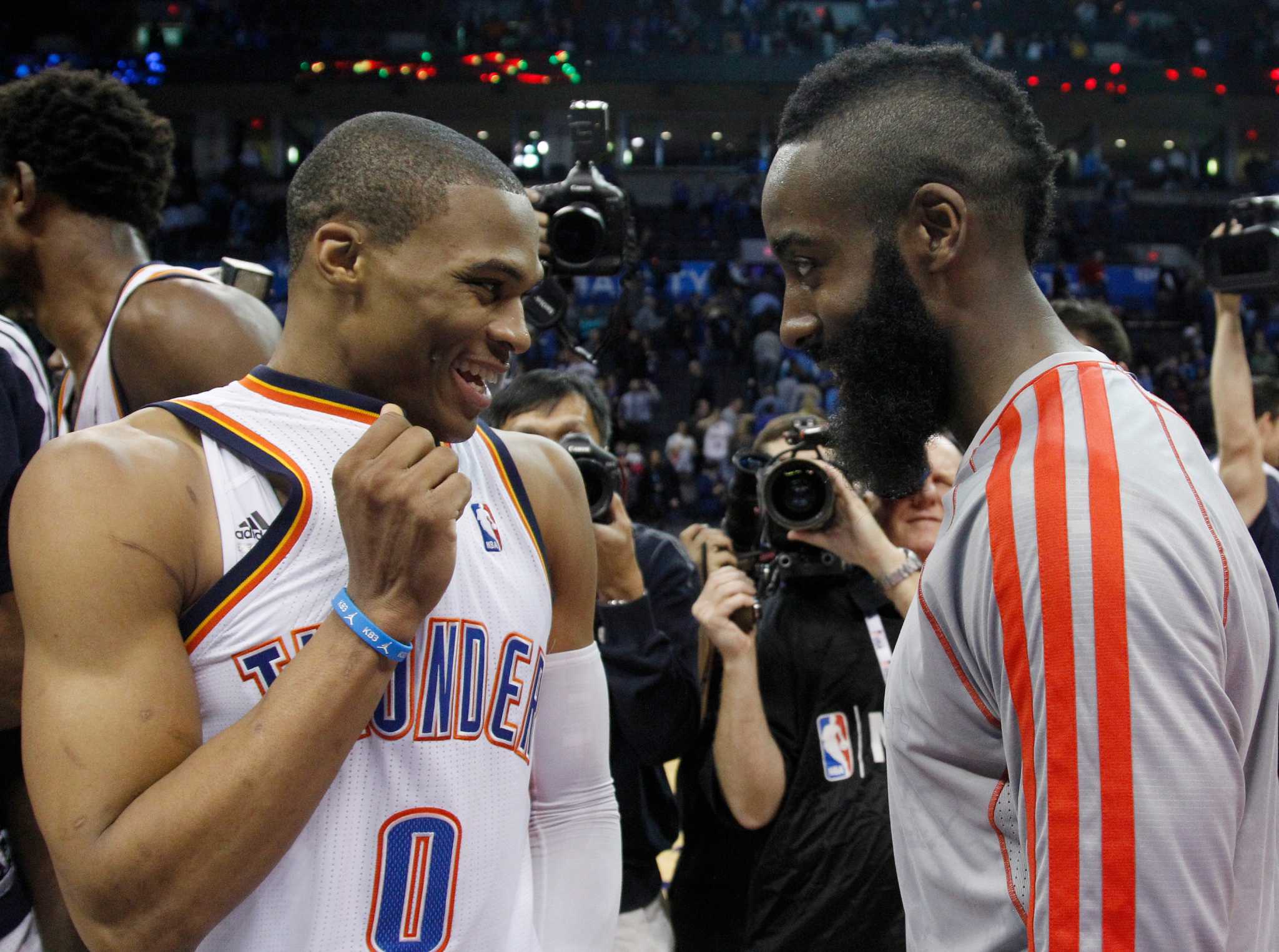 James Harden comments on Westbrook's 