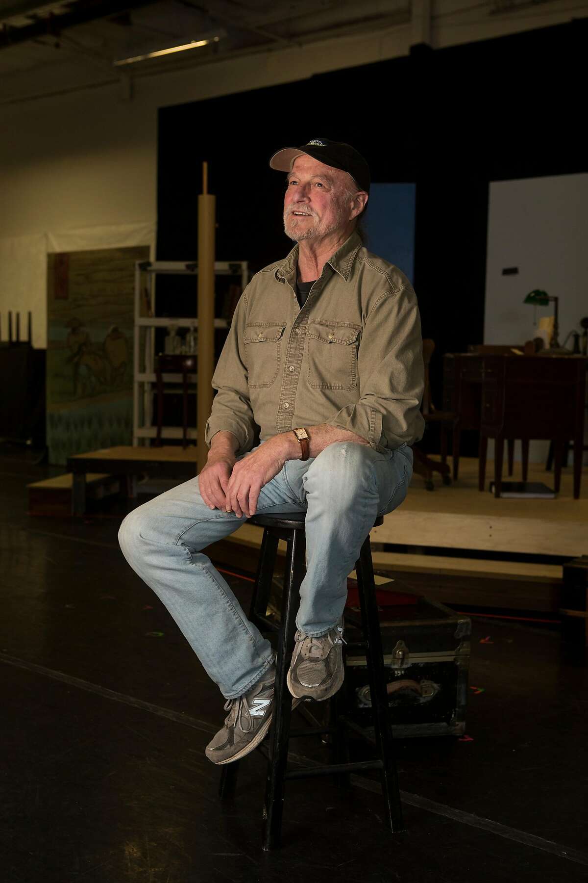 TheatreWorks artistic director Robert Kelley poses for a portrait during rehearsals for "Daddy Long Legs" on November 15, 2016 in Redwood City, Calif.