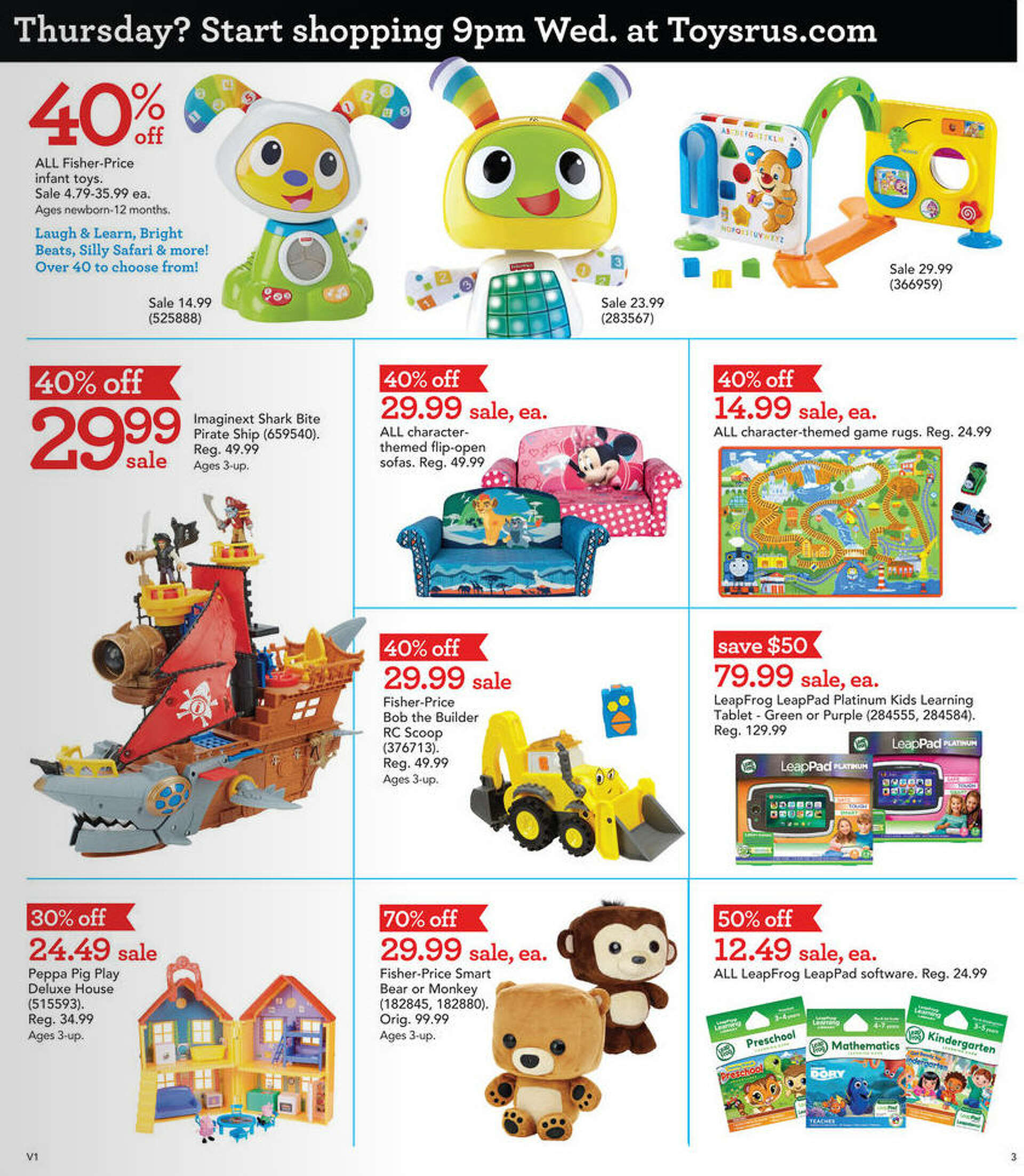 Toys "R" Us Black Friday 2016 ad circular released