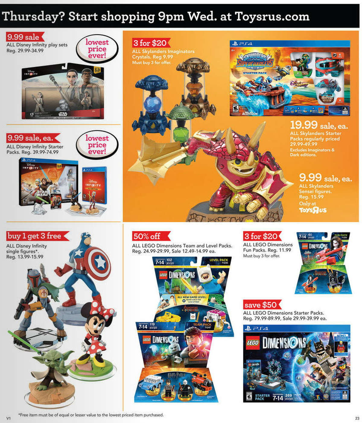Toys "R" Us Black Friday 2016 ad circular released