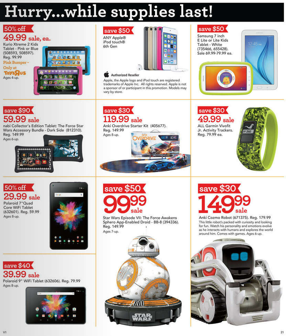 Toys "R" Us Black Friday 2016 ad circular released