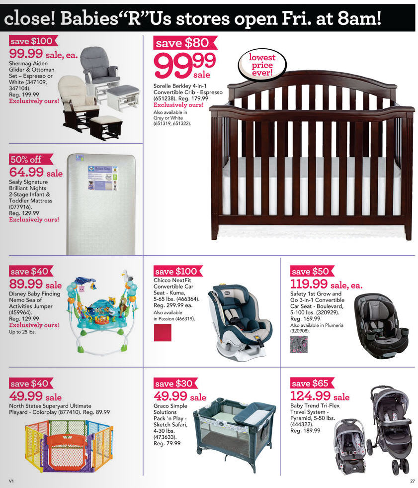 Black friday on sale baby deals 2016