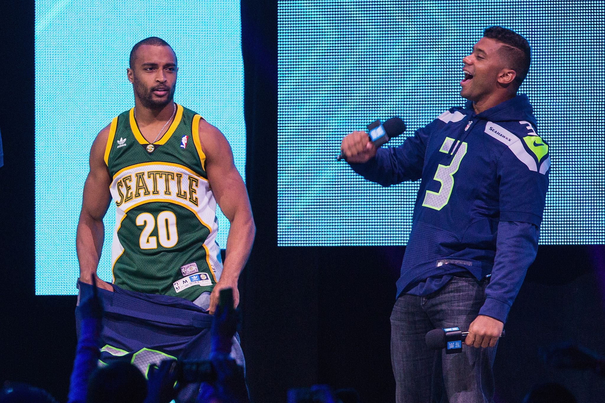 Russell Wilson: Seattle needs basketball back - NBC Sports