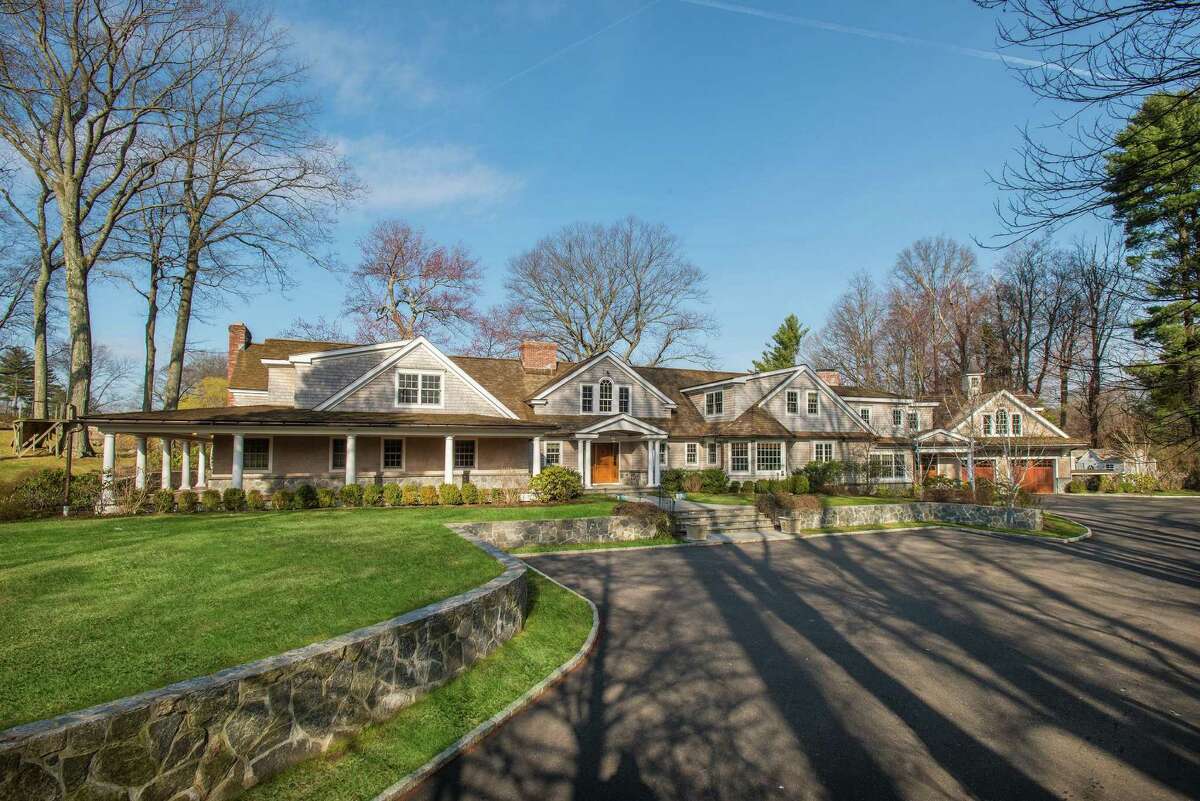 This 2.7 acre property in Greenwich has the largest share of coastline on a pond good for fishing and ice skating when it freezes over each winter.