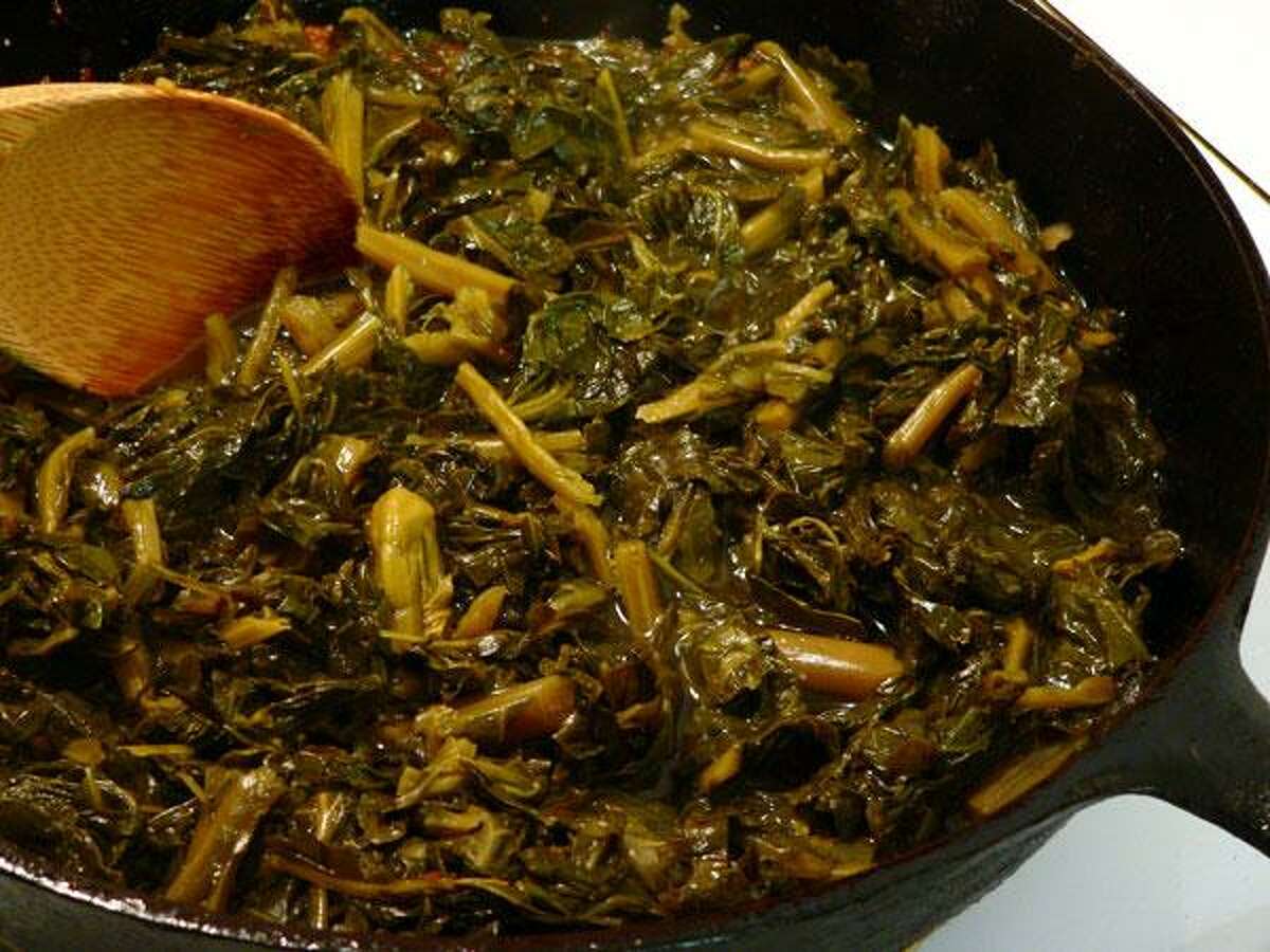Recipe Braised Collard Greens