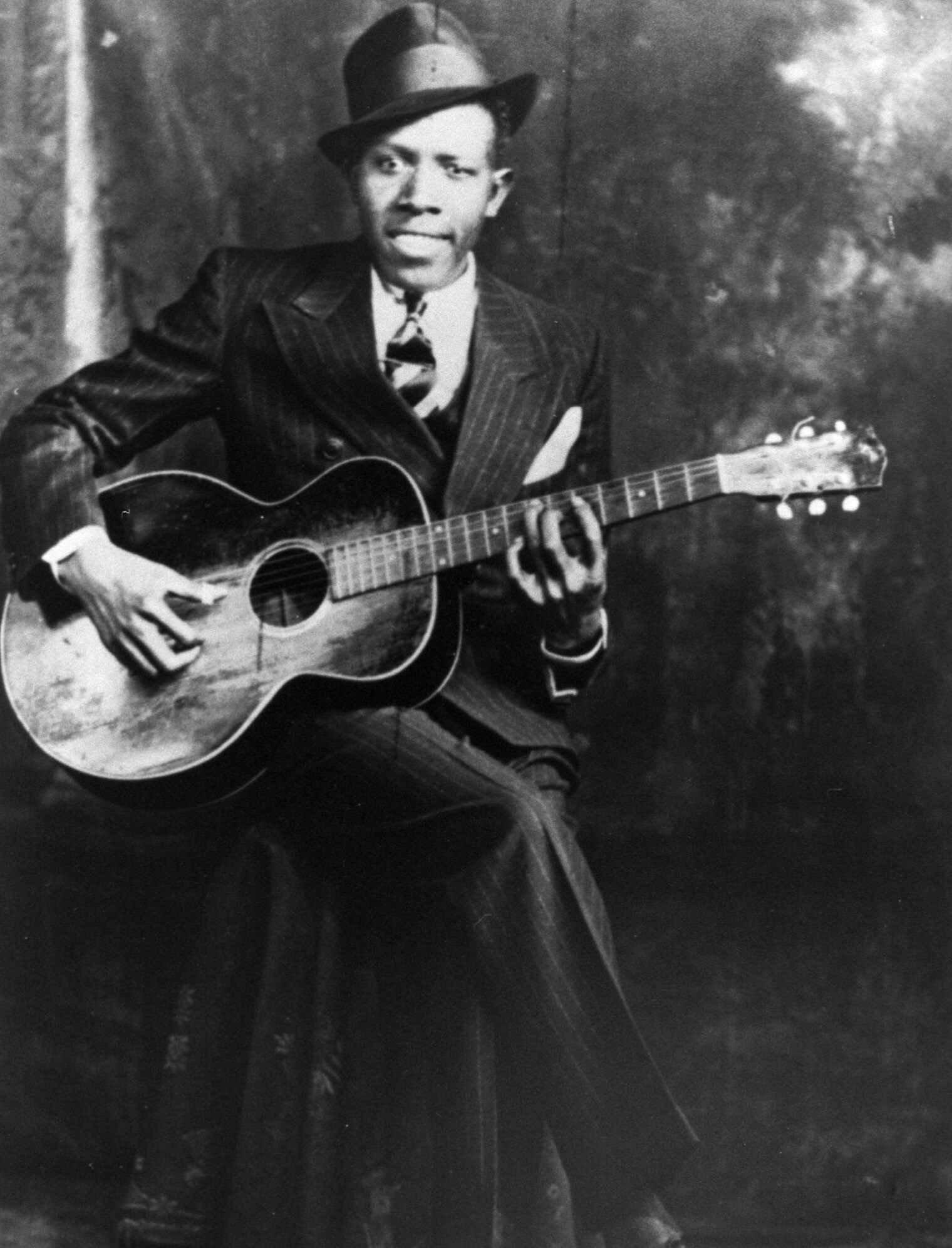 Robert Johnson - Cross Road Blues - blue version by Americana