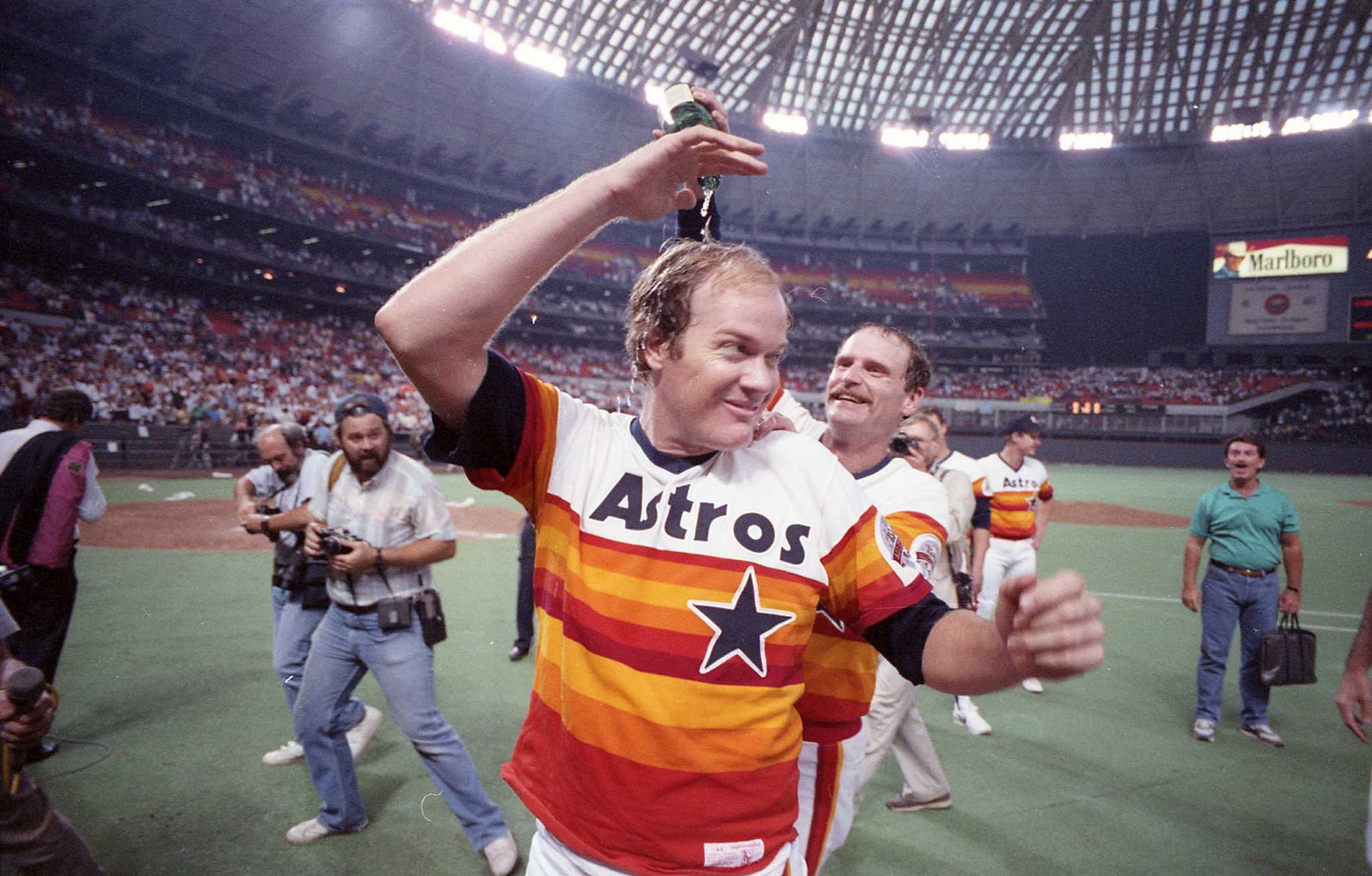 Circa 1984 Mike Scott Game Worn Houston Astros Jersey.  Baseball, Lot  #81933