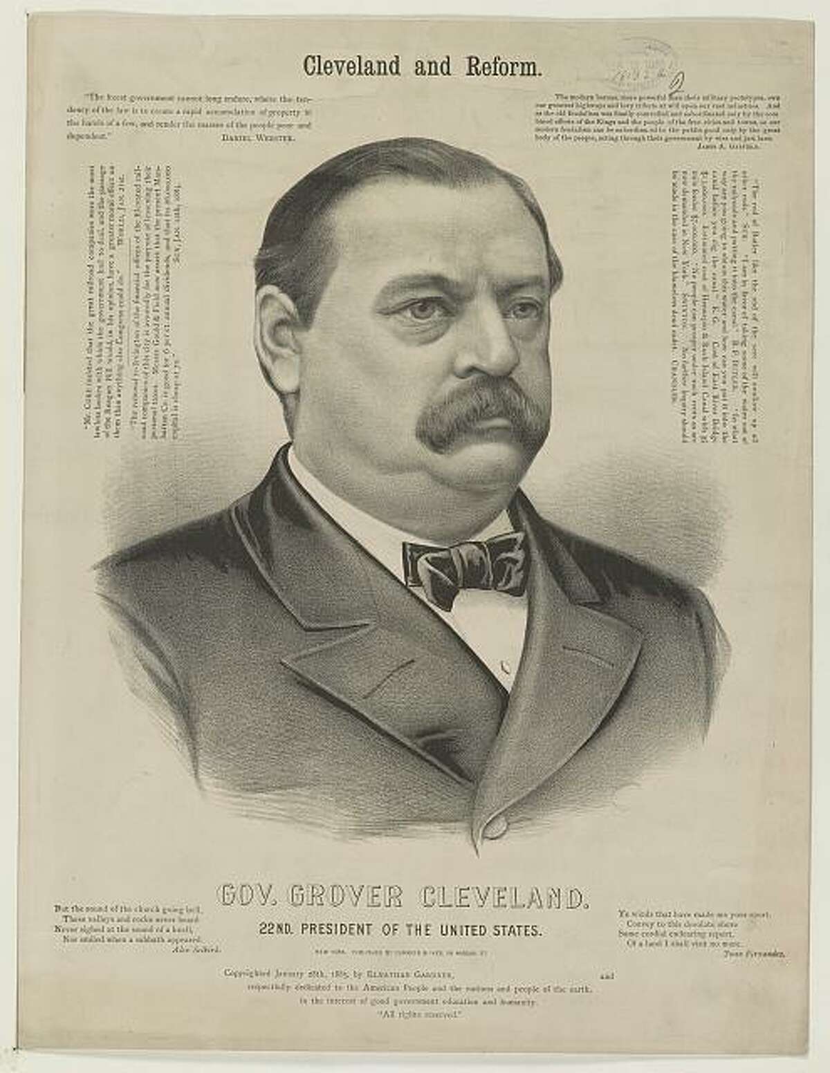 The last Democratic presidential candidate Darien, CT voted for was Grover Cleveland in 1888. Cleveland, the incumbent at the time, lost the election.