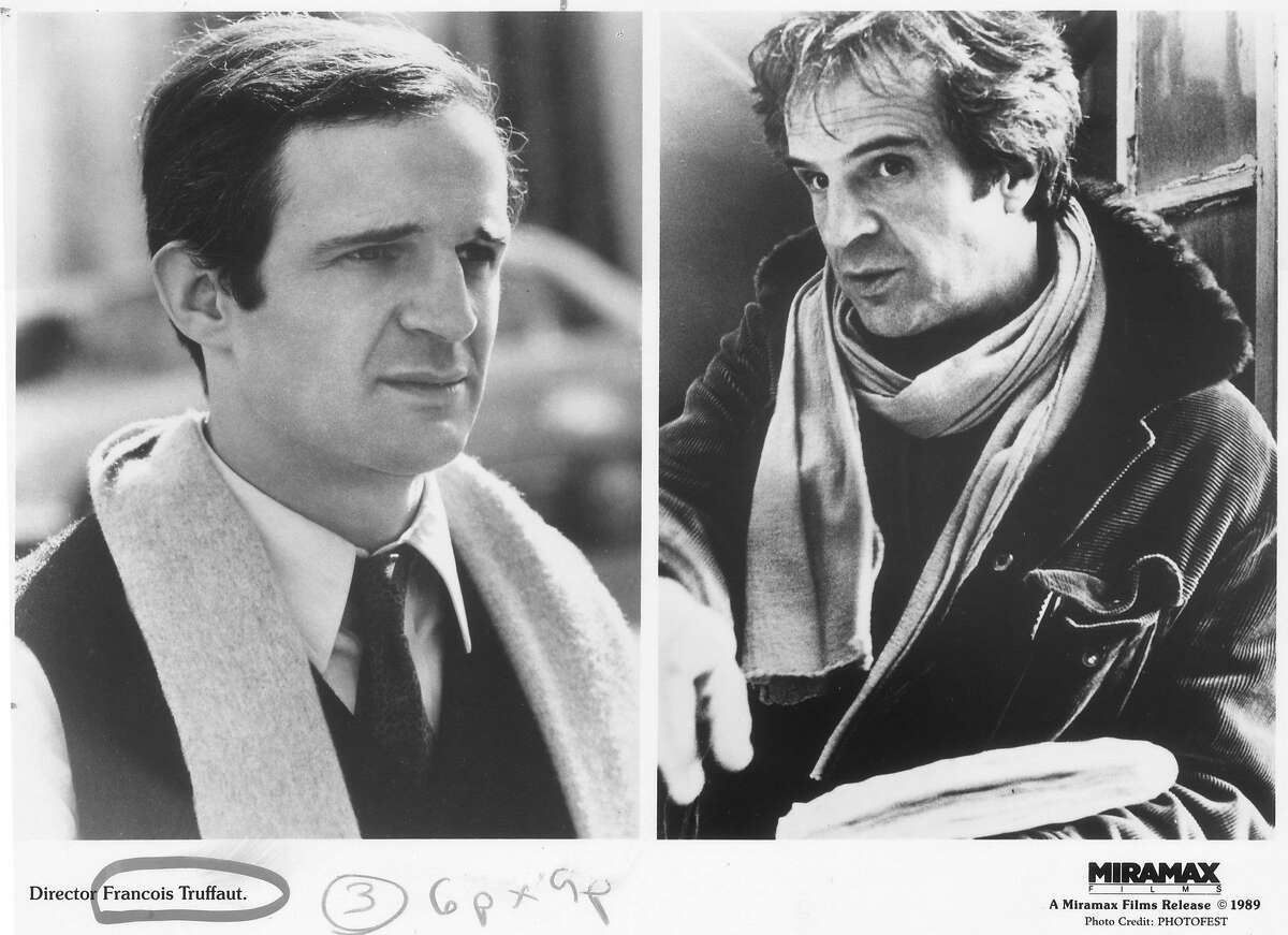 1989. Director Francois Truffaut, A Miramax films release c1989. HOUCHRON CAPTION (07/08/1999): ABOVE: ALFRED HITCHCOCK, LEFT, AND FRANCOIS TRUFFAUT HAD GREAT RESPECT FOR ONE ANOTHER.