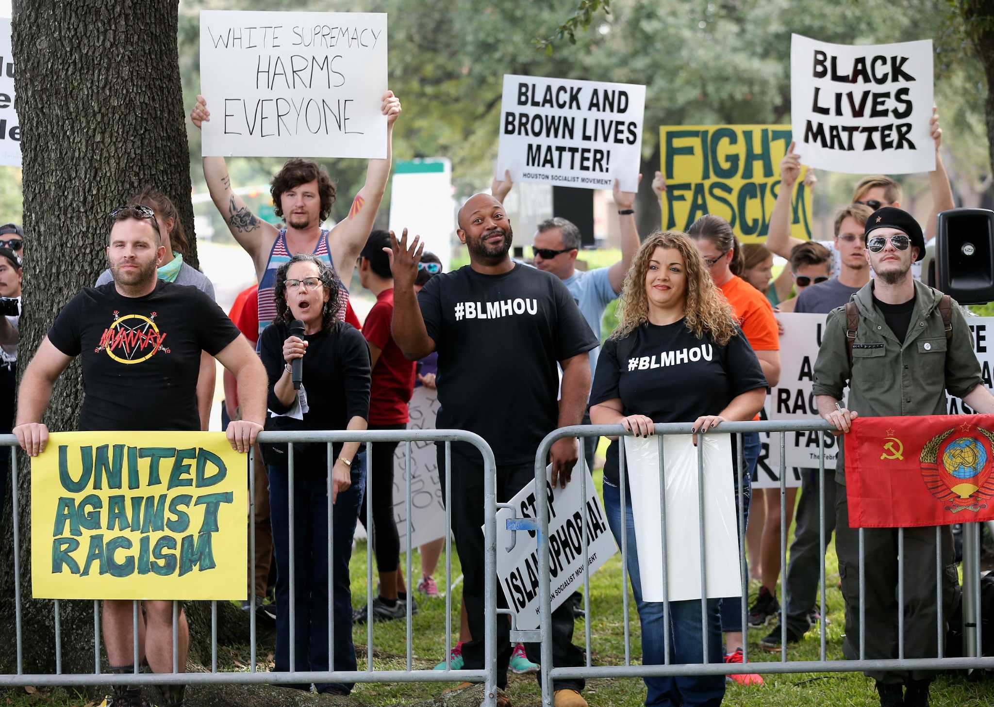 Houston protest leaders say they're being targeted for arrest